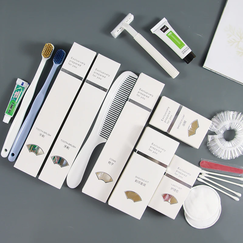 Wholesale price disposable internet celebrity travel hotel dental kit with toothpaste