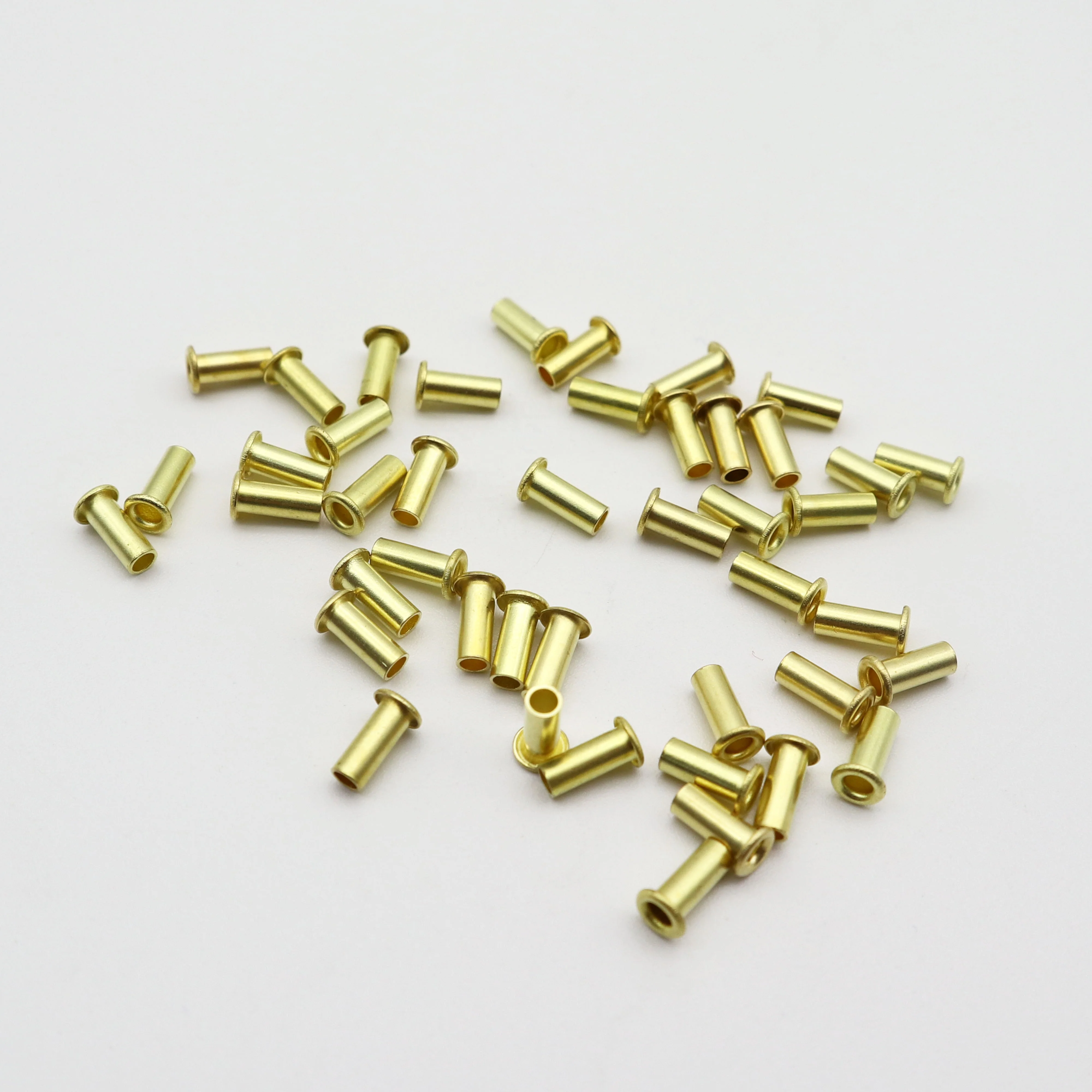Brass Eyelets Tubular Hollow Rivets with High Quality 2.5*6.5