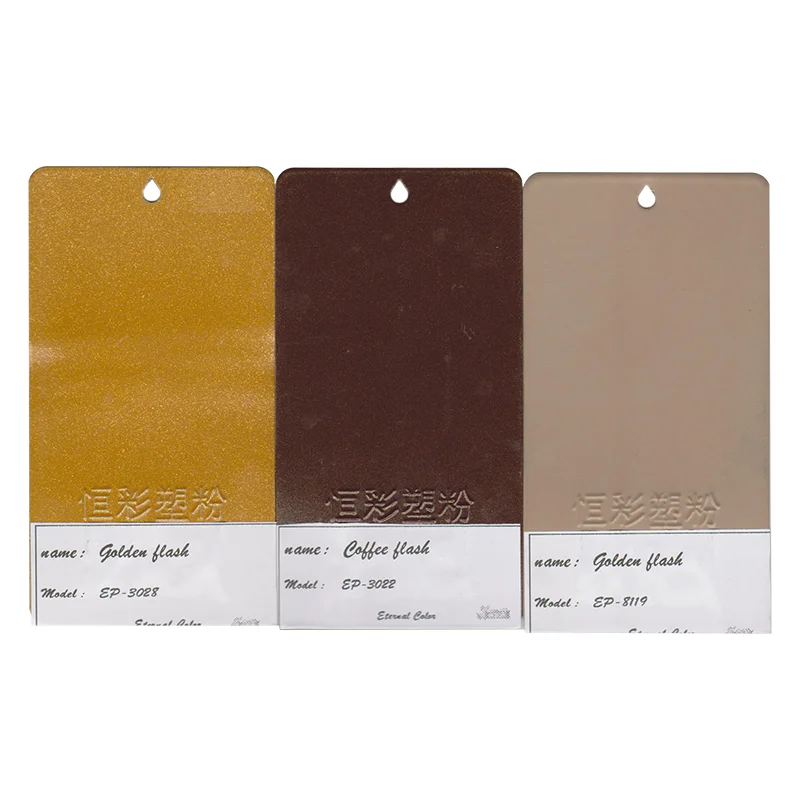 
Eternal Color Best Selling Golden Glitter Electrostatic Powder Coating Paint Spray Manufacturer For Crafts 