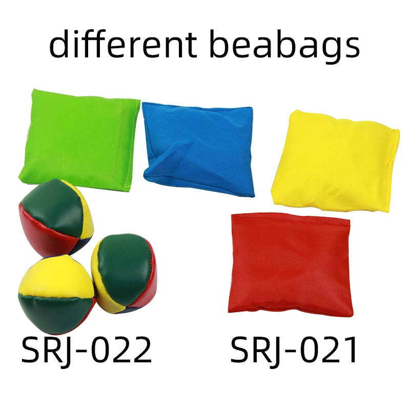 Hot Sell Outdoor Waterproof Bean Throw Bags Mini Beanbags Resistant Duckcloth Cornhole Bags 4 Colors Available by Greefun