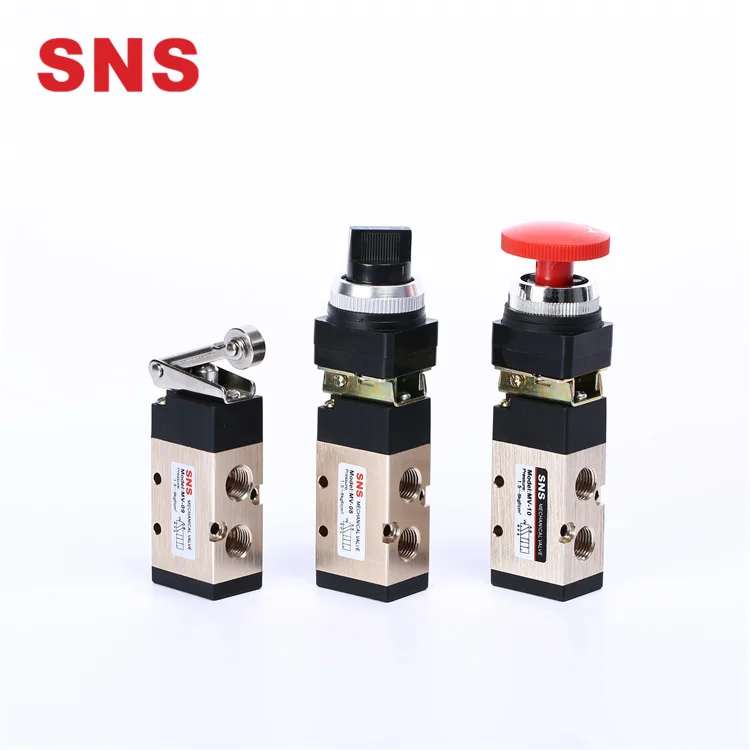 MV Series Pipeline Switch Pneumatic Control Element Valve Switch Manual Spring Reset Mechanical Valve