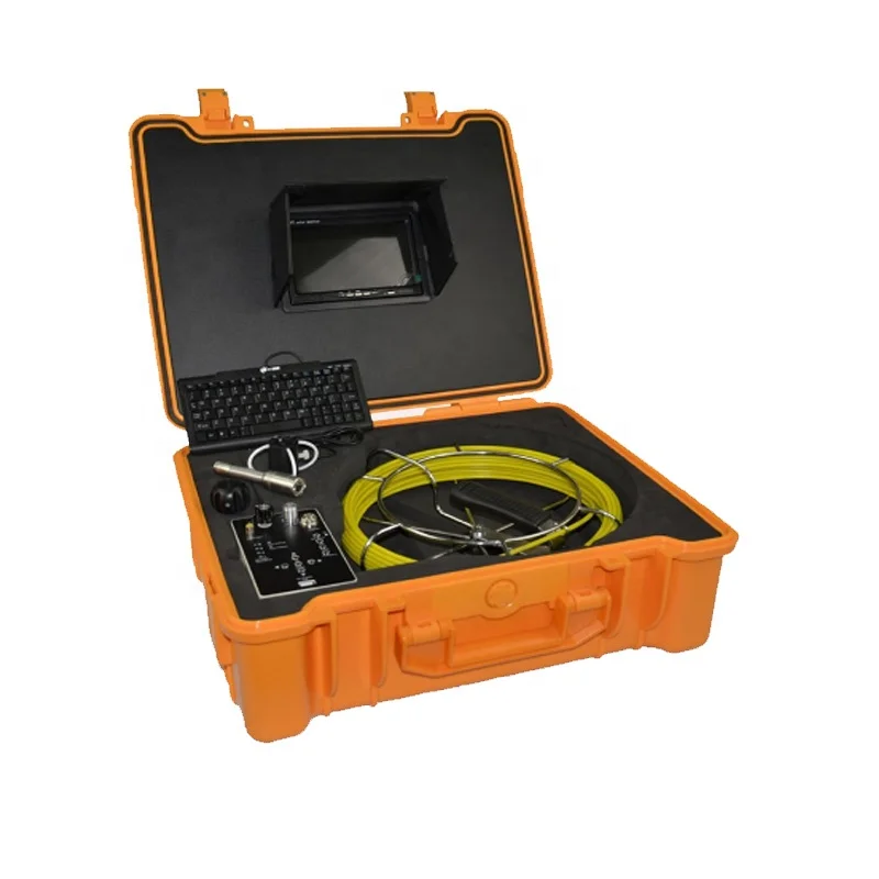 Камера для инспекции труб и дренажа с передатчиком 512 Гц.