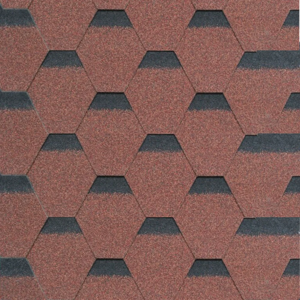 Light weight roof tile asphalt single layer wind resistance roofing shingles