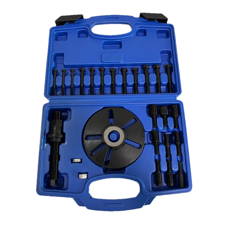 25 piece synchronous belt disc remover set for automotive repair snake belt tools