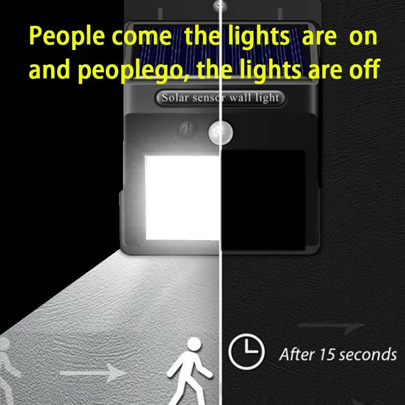 2023 hotsale Led Sensor Light Solar With Motion Sensor luces , Hot Sale 2022 Solar Light Motion Sensor Lights For Outdoor