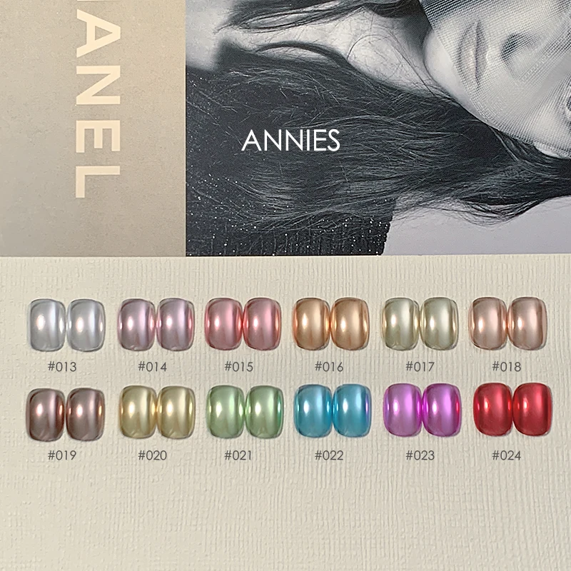 OEM 24 Colors Pearl Moonlight Metal Magic Mirror Powder Kit Aurora Effect Rainbow Mermaid Nails Powder