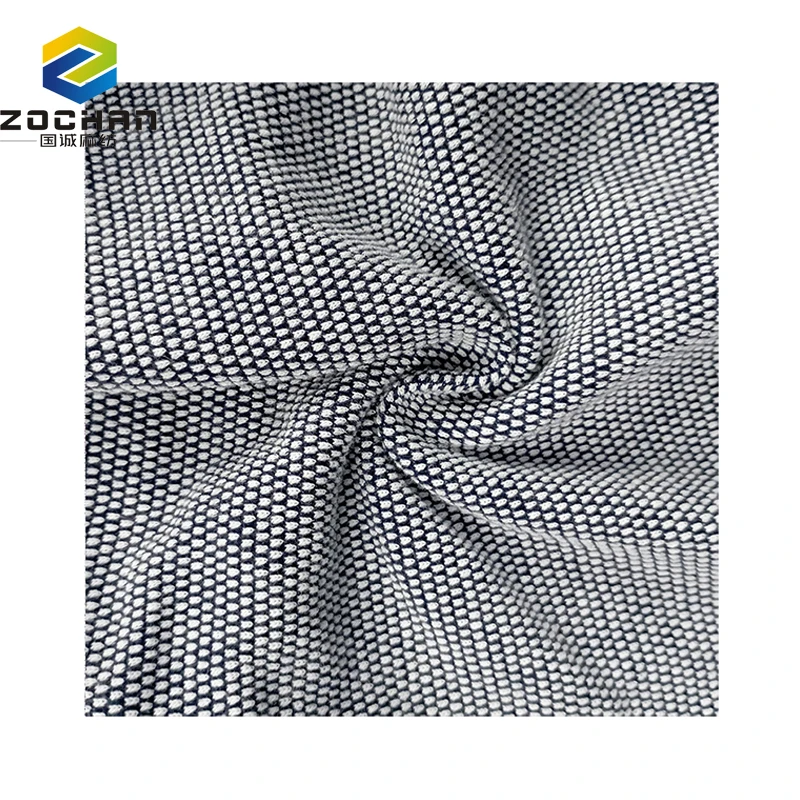 best selling 80/20 cotton linen blend knit pique fabric for polo shirt