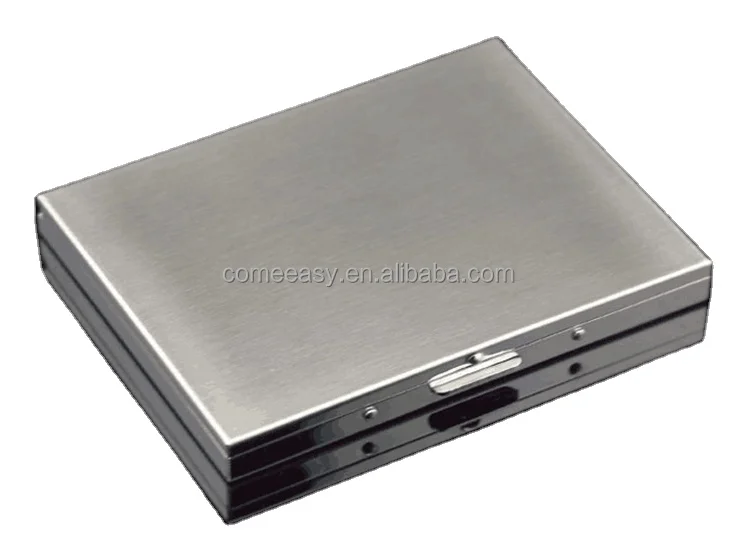 2022 серебряный портсигар сублимационный металлический из нержавеющей