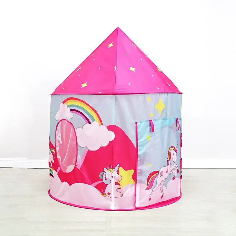 Factory New Design Play Tent With Tunnels Highest Quality Kids Play Bed Tunnel Tent