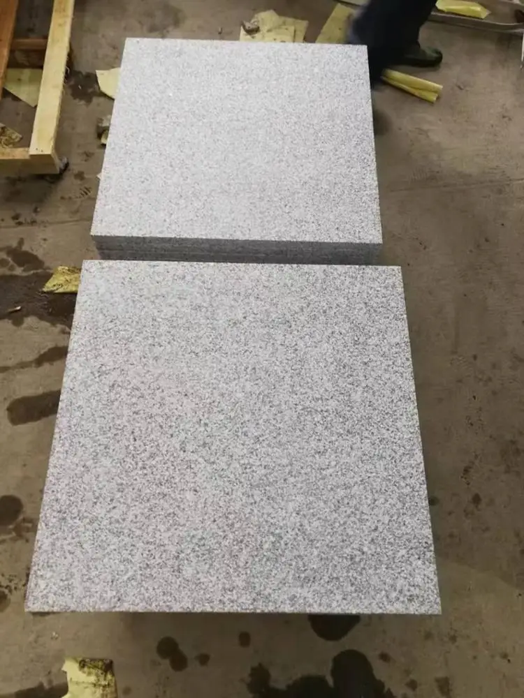 hot sale cheap New G603 light grey granite paving and stepping stone
