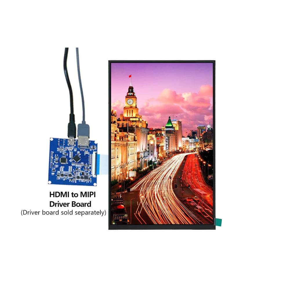 LCD display solution customization High Brightness 10.1 Inch MIPI 1200*1920 IPS TFT :CD Panel
