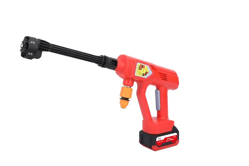 SENGXlN Car Washer High Pressure Portable Wash Gun 18v 21v Cordless Electric Cleaning Machine Lithium Battery Washer Spray Gun
