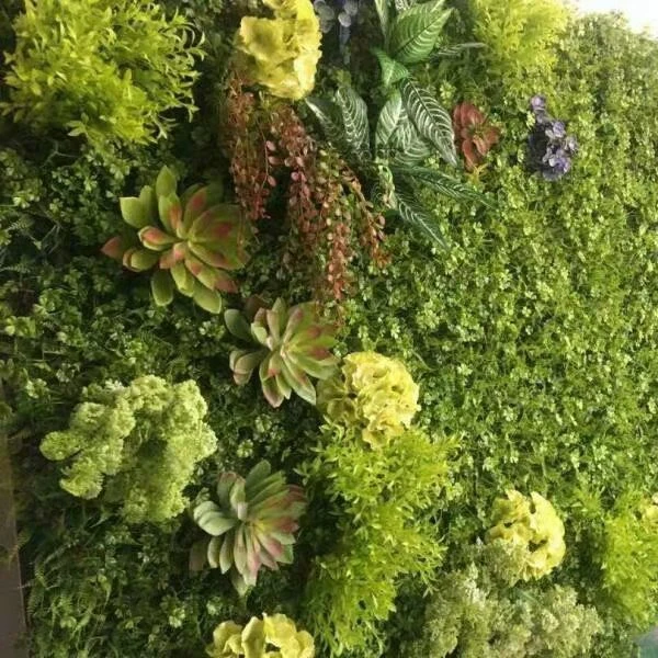 Cheapest Ornamental Vertical Ivy Panel Decorative Boxwood Panel Artificial Plant Wall