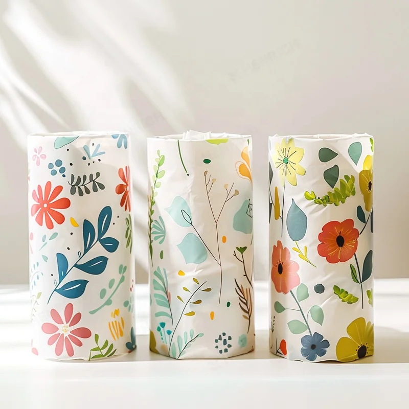 HENRICH Wholesale hand towel 25x25cm Core bamboo Pulp disposable cleaning towels