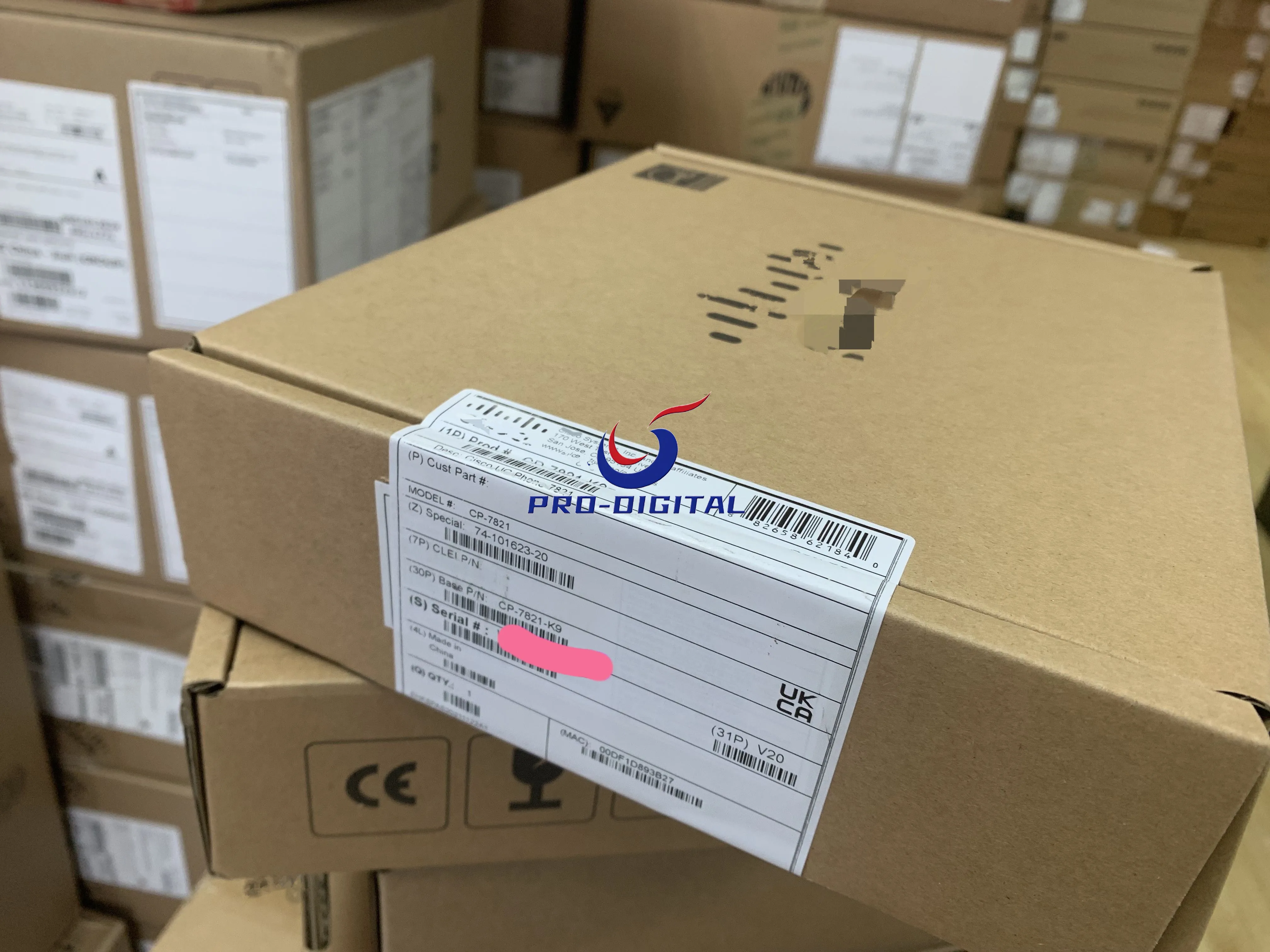 New Original arrival CP-7821-K9 high-fidelity voice communications portfolio IP Phone in stock