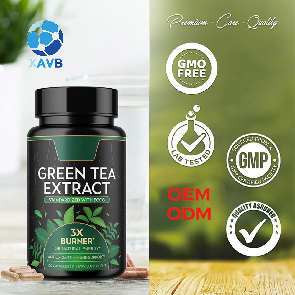 Natural Weight Loss Formula Detox Slimming Pills Green Tea Extract For Weight Loss Fat Burning Green Tea Capsules
