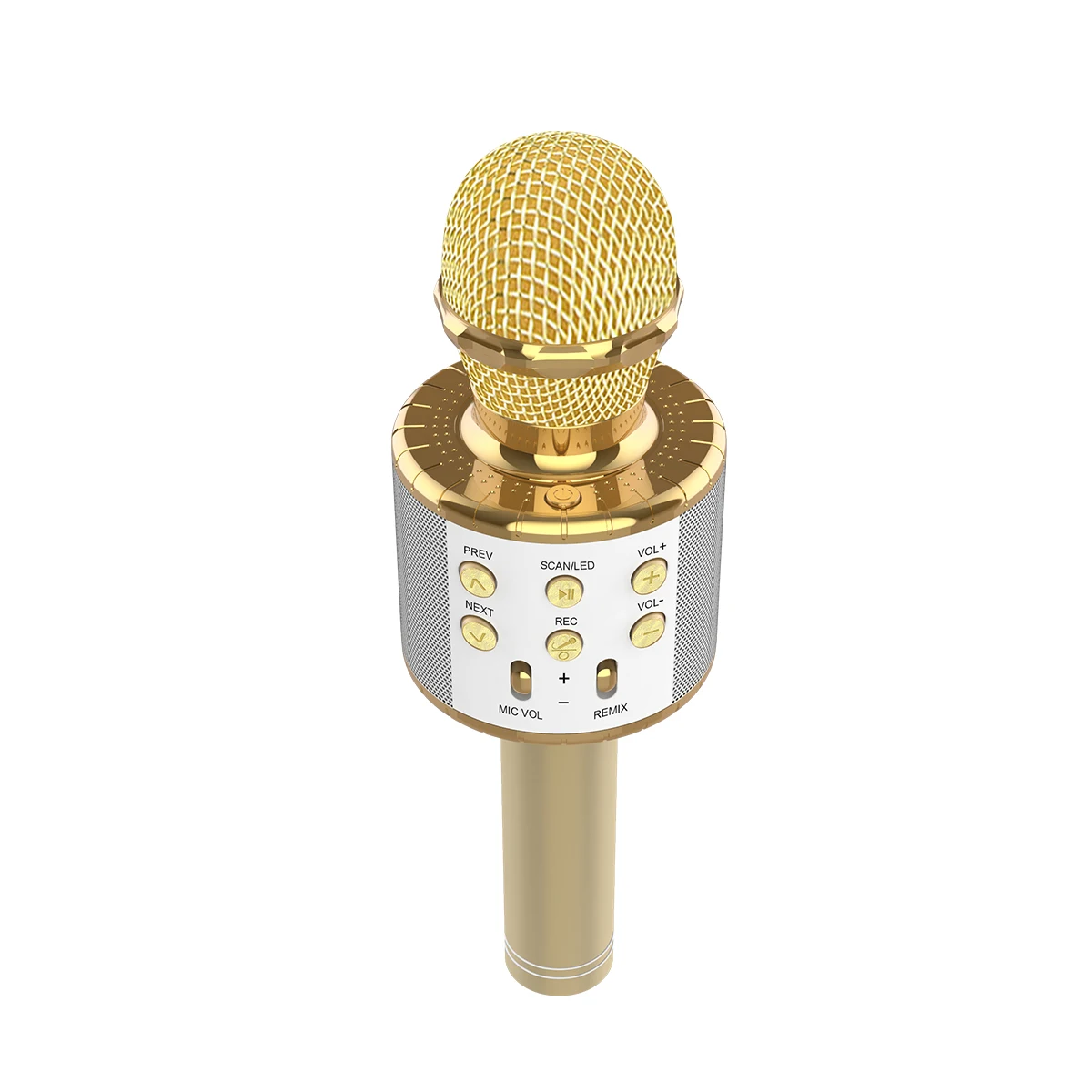 Portable Metal USB Recording Mikes Condenser Handheld Wireless Microphone Karaoke For kids karaoke machine