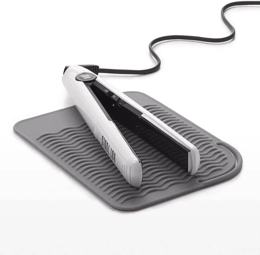 Heat Hair Straightener Pad Resistant Heat Transfer Mat High Temperature Thermal Conductive Insulator Silicone Pad