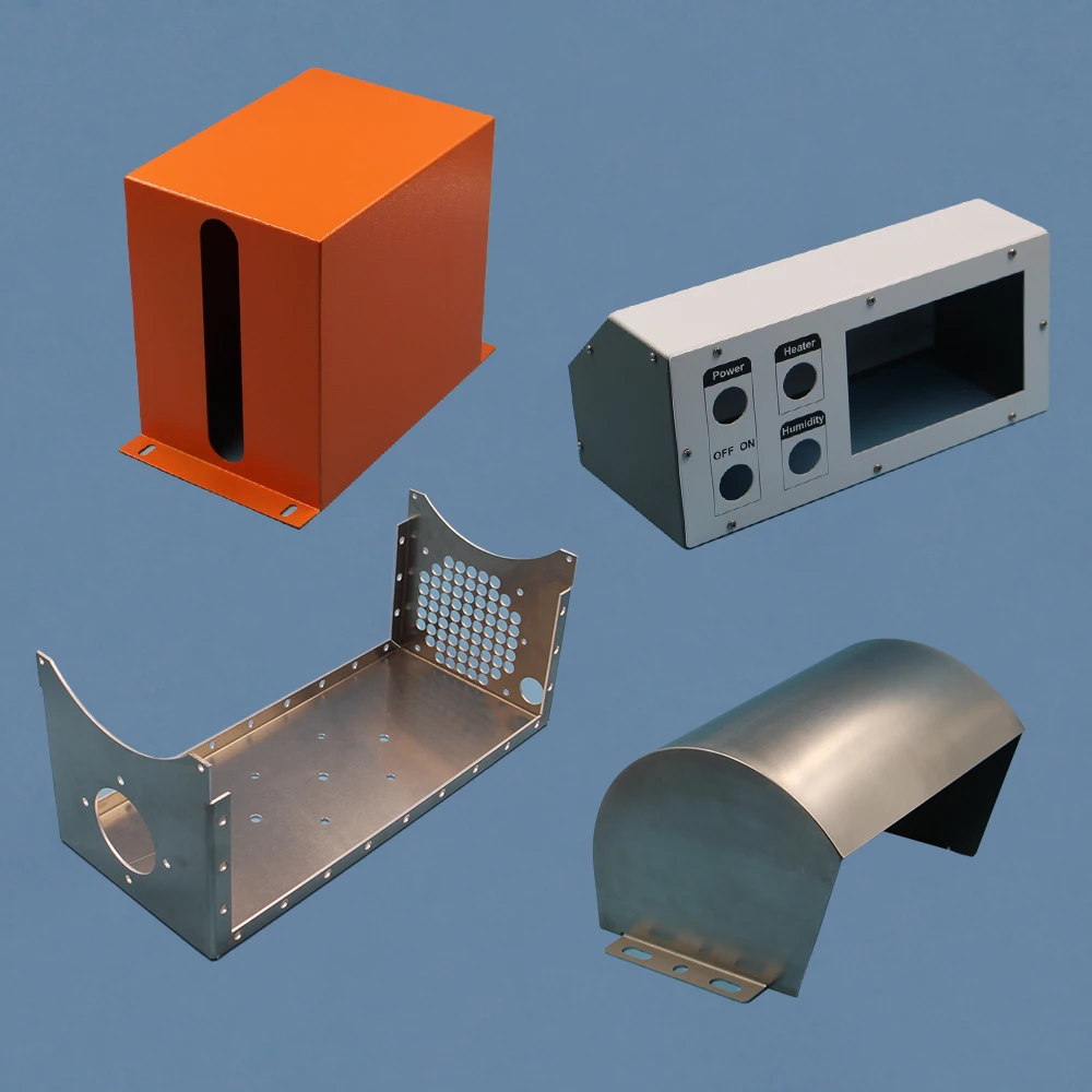Custom Battery Box Enclosures Sheet Metal Laser Cutting Service Aluminum Steel Plate Bending Parts Sheet Metal Fabricated