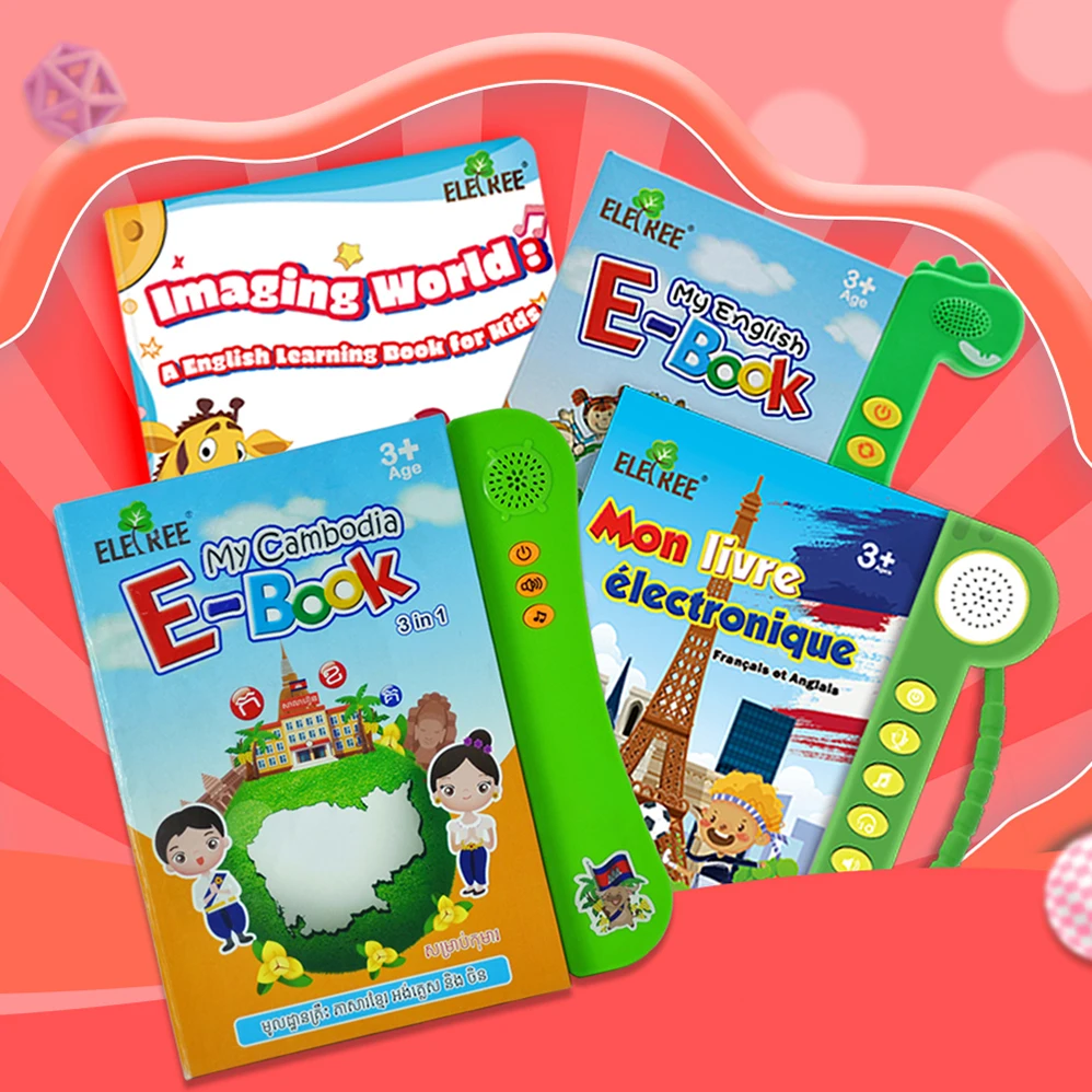 Sound Book Smart Spanish Artificial Intelligence Deep Computers Lamp Homework Check Kids English Toys Tablet 8 Learning Machine