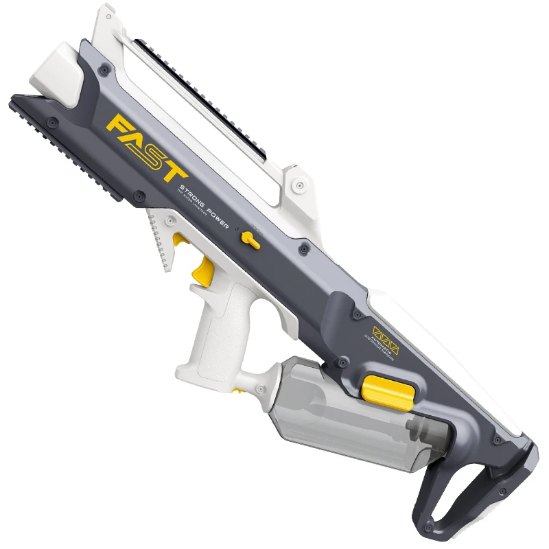 Summer Beach FAST Shooting Squirt Gun High Pressure Dual Mode Automatic Water Absorption Electric Water Gun for Kids Adult
