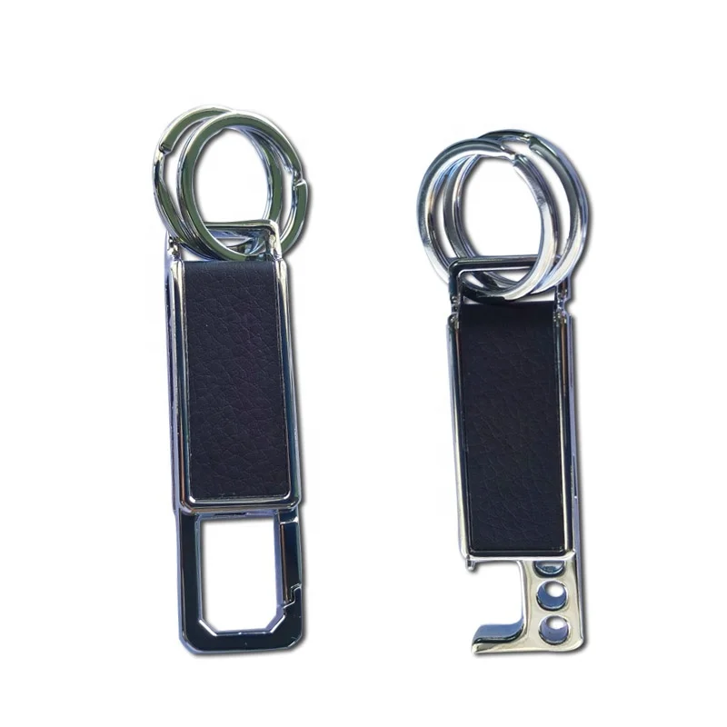 Commercial support metal or Leather key chain for hanging key or bag or other place and so on