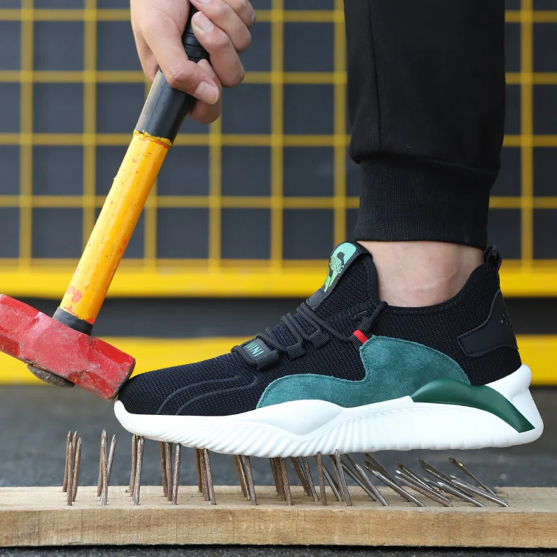 Dropshipping China Good Quality Shoes Men Safety Steel Toe Safety Shoes Unisex Industrial Safety Shoes