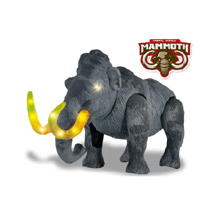 Cheap Kids Toy Mammoth Elephant  Kids Battery Operated Toy Including Sound Light