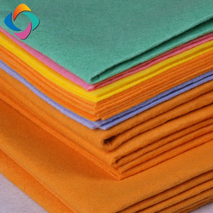 Household Color Dish Cloths Machine Washable Super Absorbent Drying Eco-Friendly Non-Woven Fabric Kitchen Cleaning Cloth
