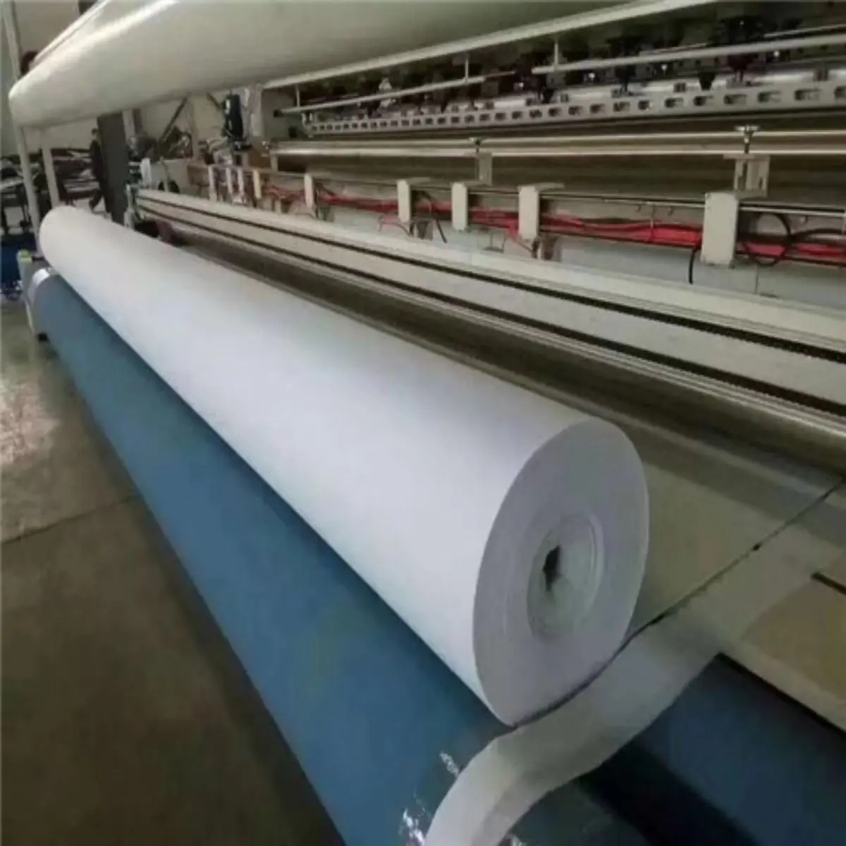 Manufacturer Wholesale 100-800g Nonwoven Geotextile Geofabric PET Polyester for Road Construction
