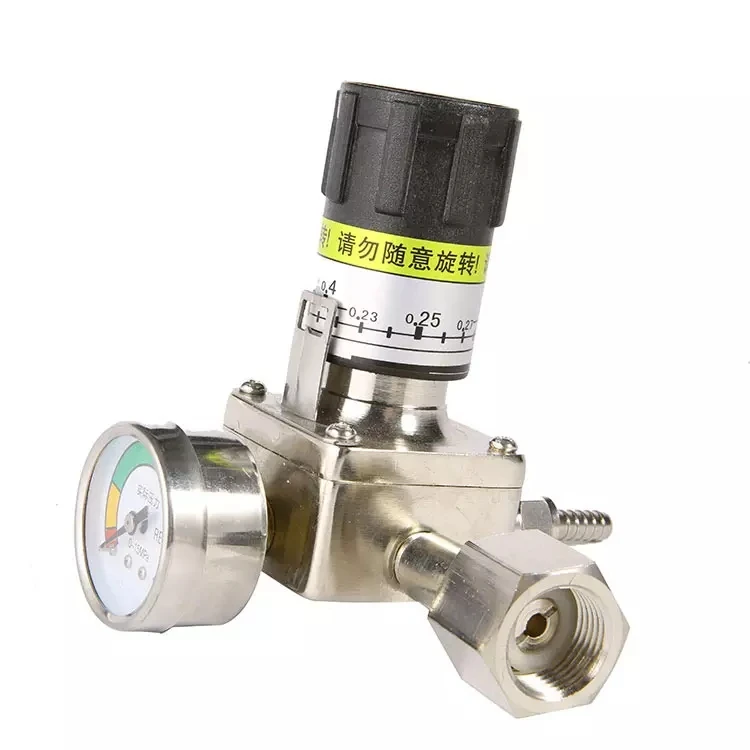 High Pressure Primary Double Gauge CO2 Beer Regulators Pressure System for Beer