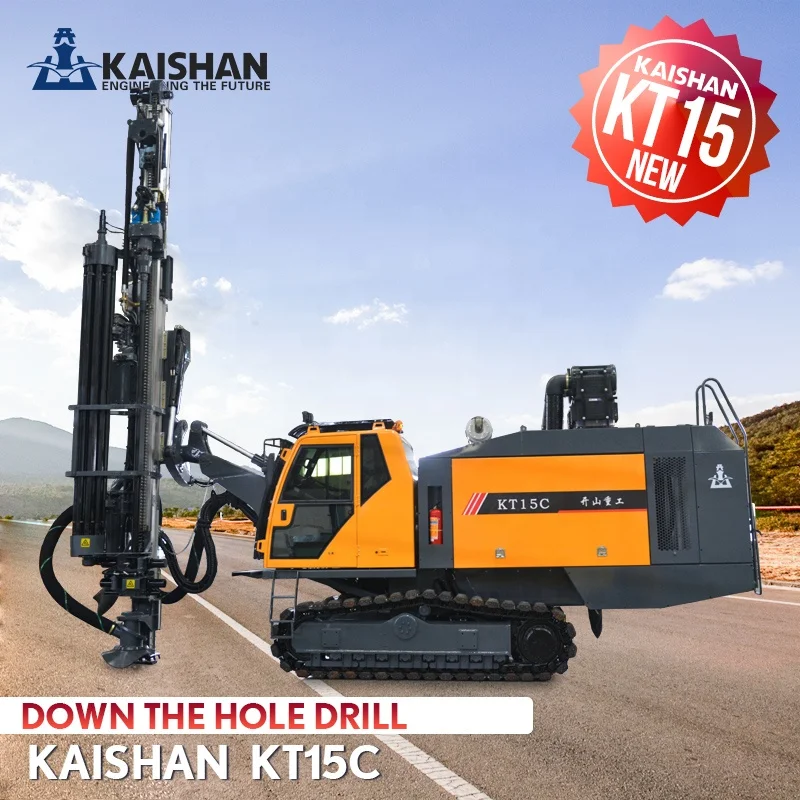 Kaishan KT9C/KT5C/KT7C 25 m 50m hydraulic mine drill rig driven depth bored pile rotary drilling rig manufacturers