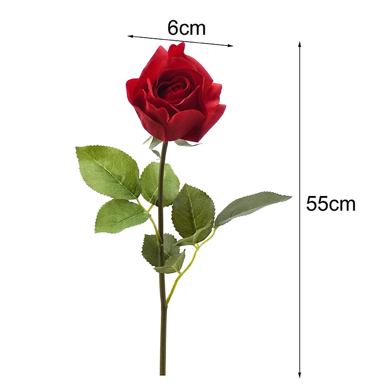 Manufacturer Oh Arts High Grade Florist Supplies Artificial Rose Flower Real Touch Rose for wedding