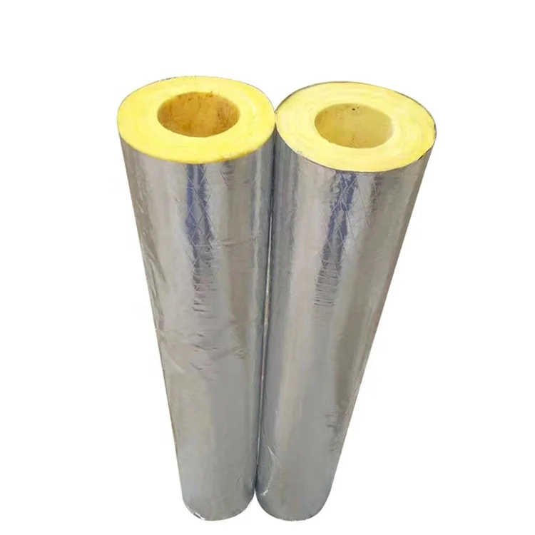 Aluminium Foil Insulation Glass Wool Tube