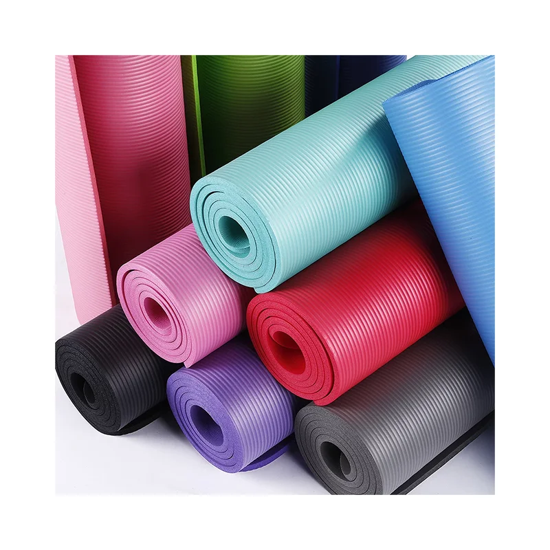 10 мм толстые бутадиен-нитрильный каучук йога коврик высокое качество маты для тренировки для тренажерного зала домашнего фитнеса безвкусный Спорт колодки упражнения гимнастика