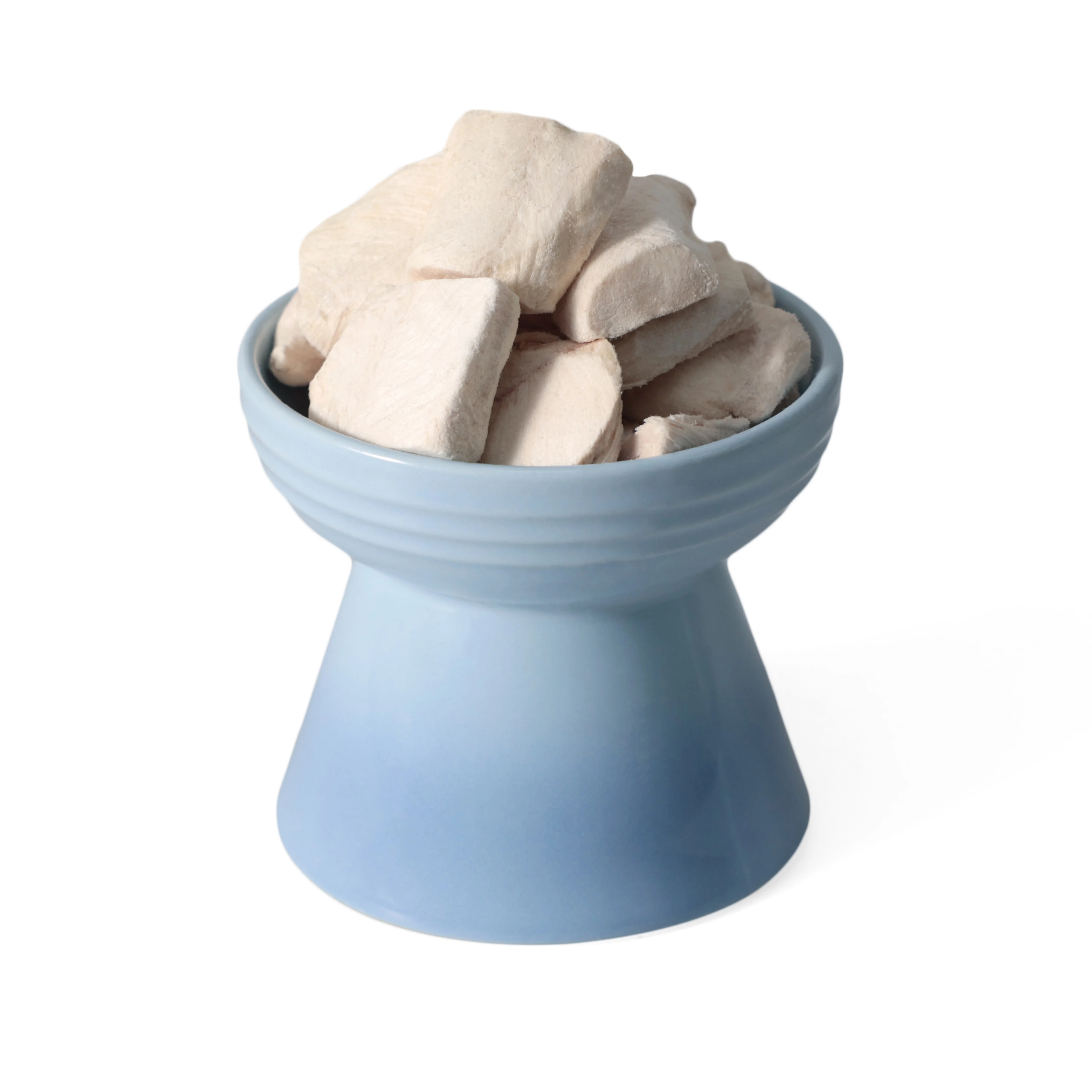 OEM ODM manufacturer custom cat treats food organic chicken filet cubes dog treats chicken raw meat freeze-dried pet food