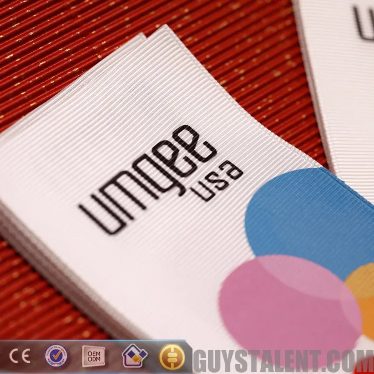 Custom Design Silk Screen Printed Eco-friendly Cotton Clothing Printed Canvas Hang Tag Hemp Fabric Hang Tag Cotton Hangtags