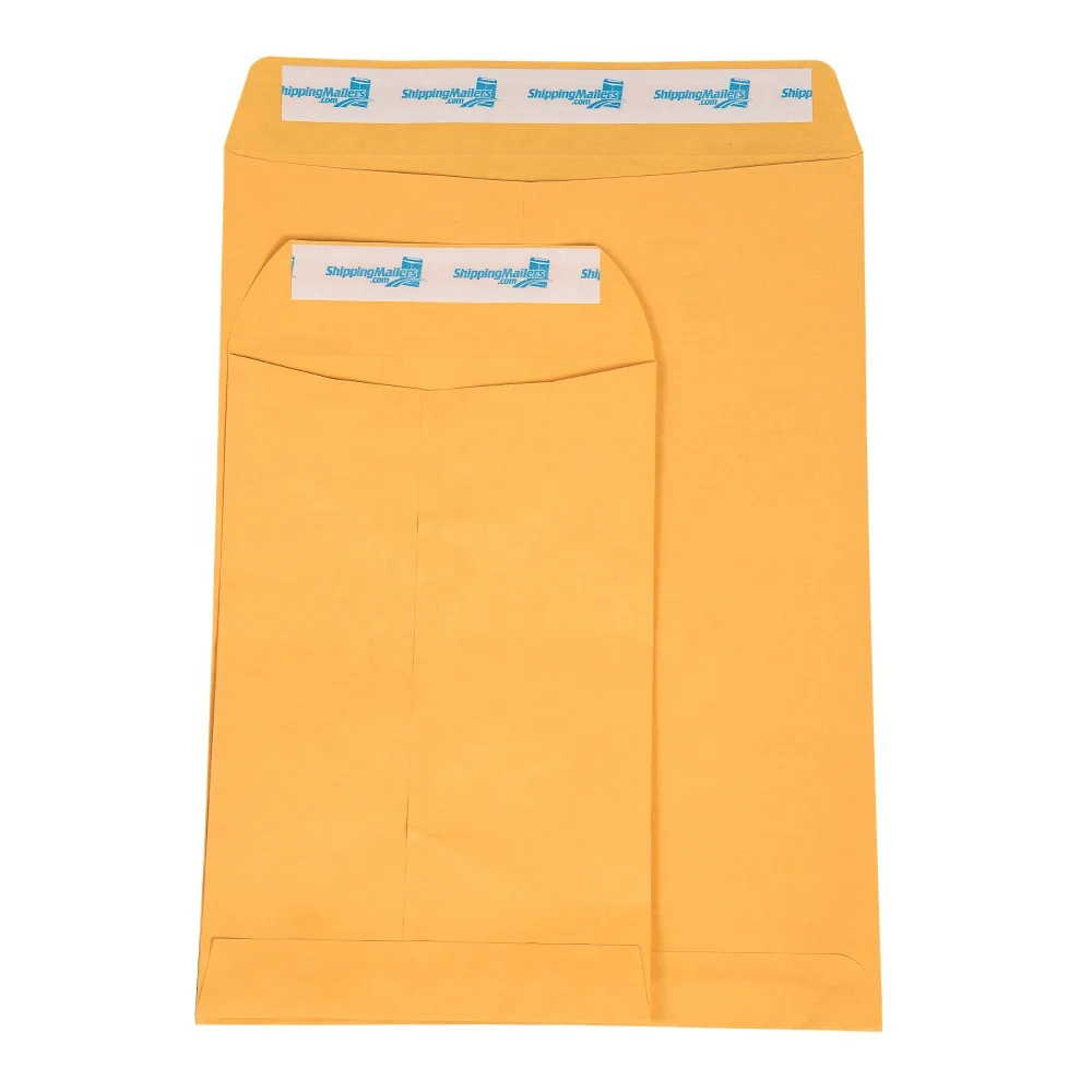 #Hot Business Paper Envelopes Office Products Peel Seal Self Seal A4 Kraft Paper Envelope brown money & cash envelope