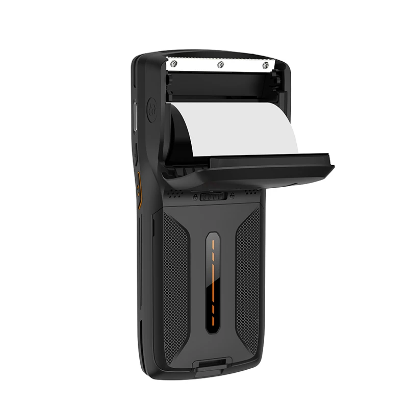 5 дюймов Android 11 0 Прочный POS 3 + 32 ГБ памяти 4 г WIFI GPS NFC портативный принтер Pda с IP65 Водонепроницаемый V800
