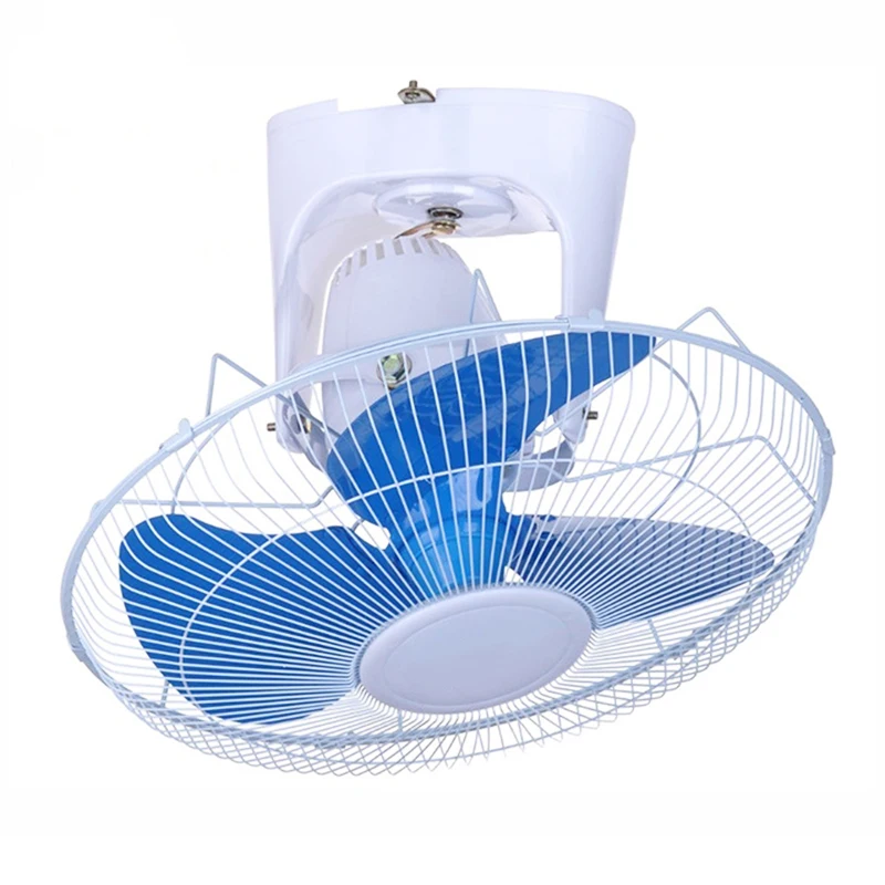 Fan Manufacturer Oem Custom Electric Strong Wind Air Cooling Oscillating Ceiling Orbit Fan For School Hotel