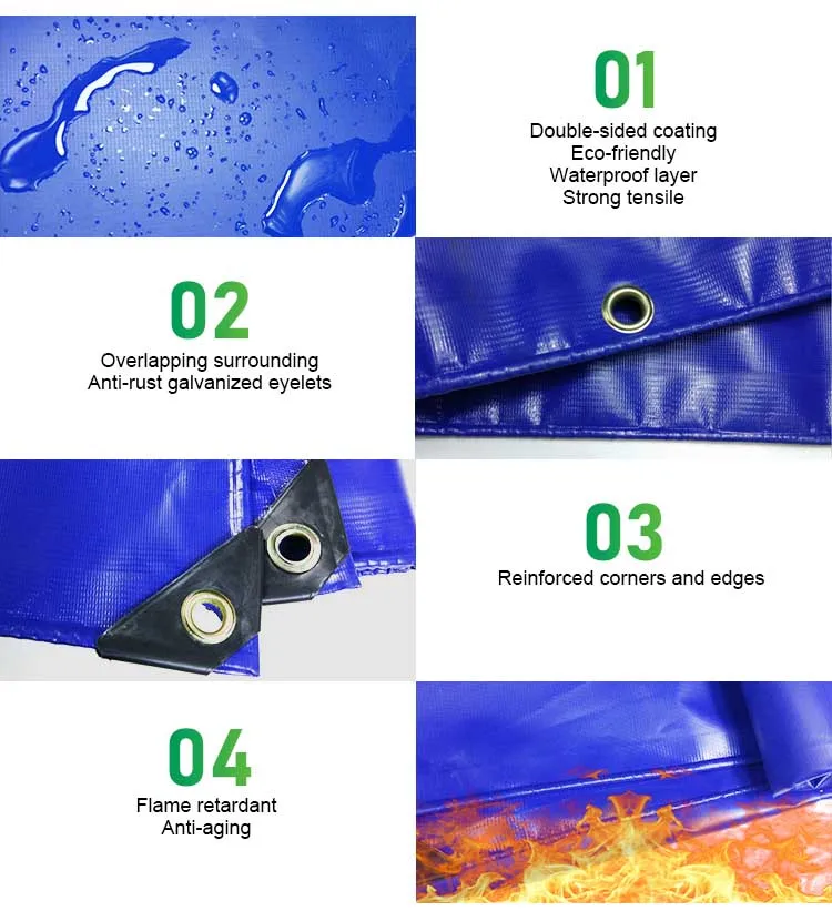 12ft x 16ft Plastic Tarpaulin 4x5m Opaque Tarpaulin Malaysia Hot Sale Items