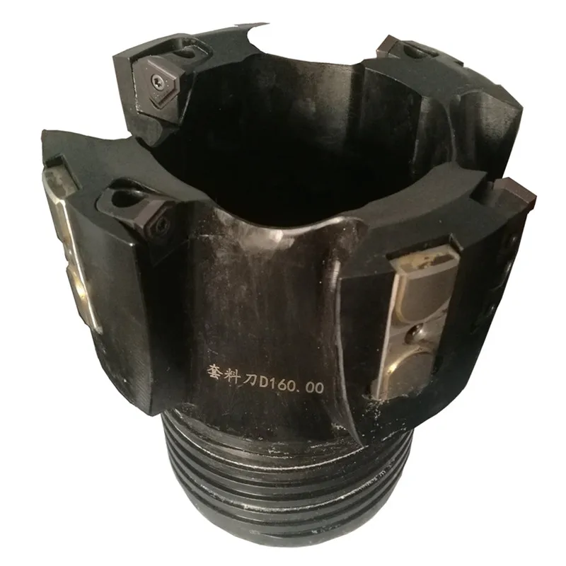 deep hole trepanning head for inconel and SS steel deep hole trepanning BTA trepanning