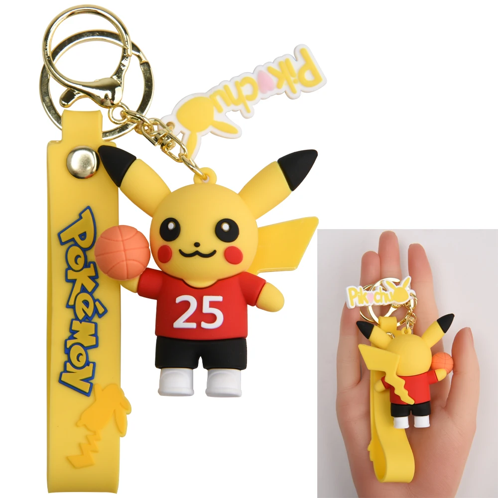 Cute Kuromi Melody Sanrio Keychain Kawaii Cartoon Frog Pudding Dog Penguin Women Bag Pendant Key Chain sanrio wholesale