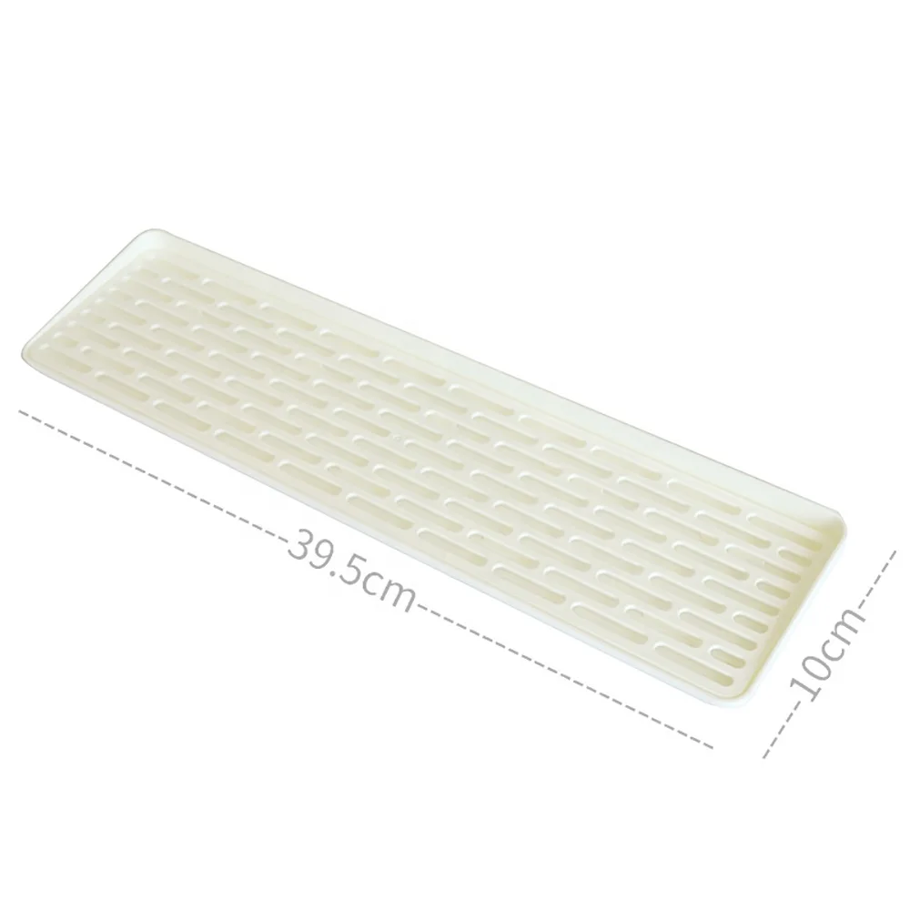 Aliexpress Hot Sell Kitchen Home Use Kictchen Accessories Hollow Water Cup Drain Tray Plastic Cup Tray Cup Holder