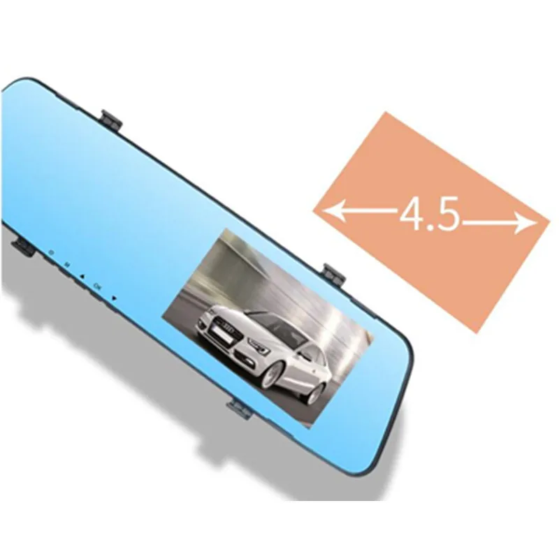 New Arrival! Hot Selling 4.5 inch IPS Touch Screen Full HD 1080P Dual Lens Vehicle BlackBOX DVR
