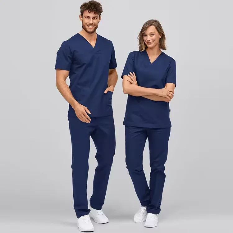 wholesale customized designer medical scrubs scrub suits for doctors and nurses surgical scrubs