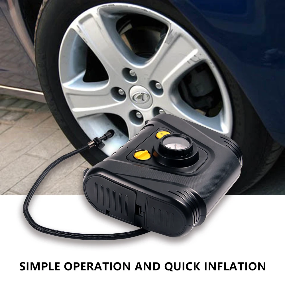 12V Portable Auto Car Electric Air Compressor Tire Inflator Pump 300 PSI XR for Motorbike Tire Inflator Pump Car