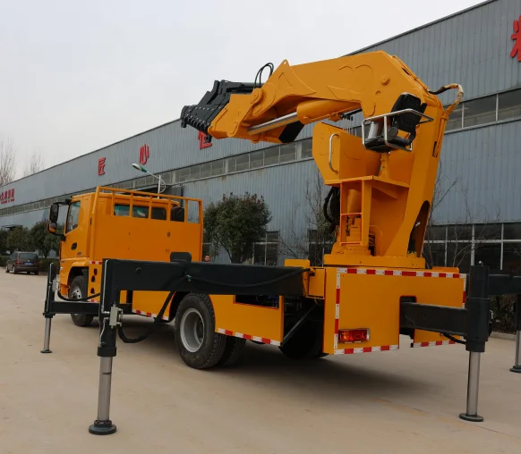 80T Hydraulic Knuckle Boom Crane Heavy Duty Truck Mounted Crane