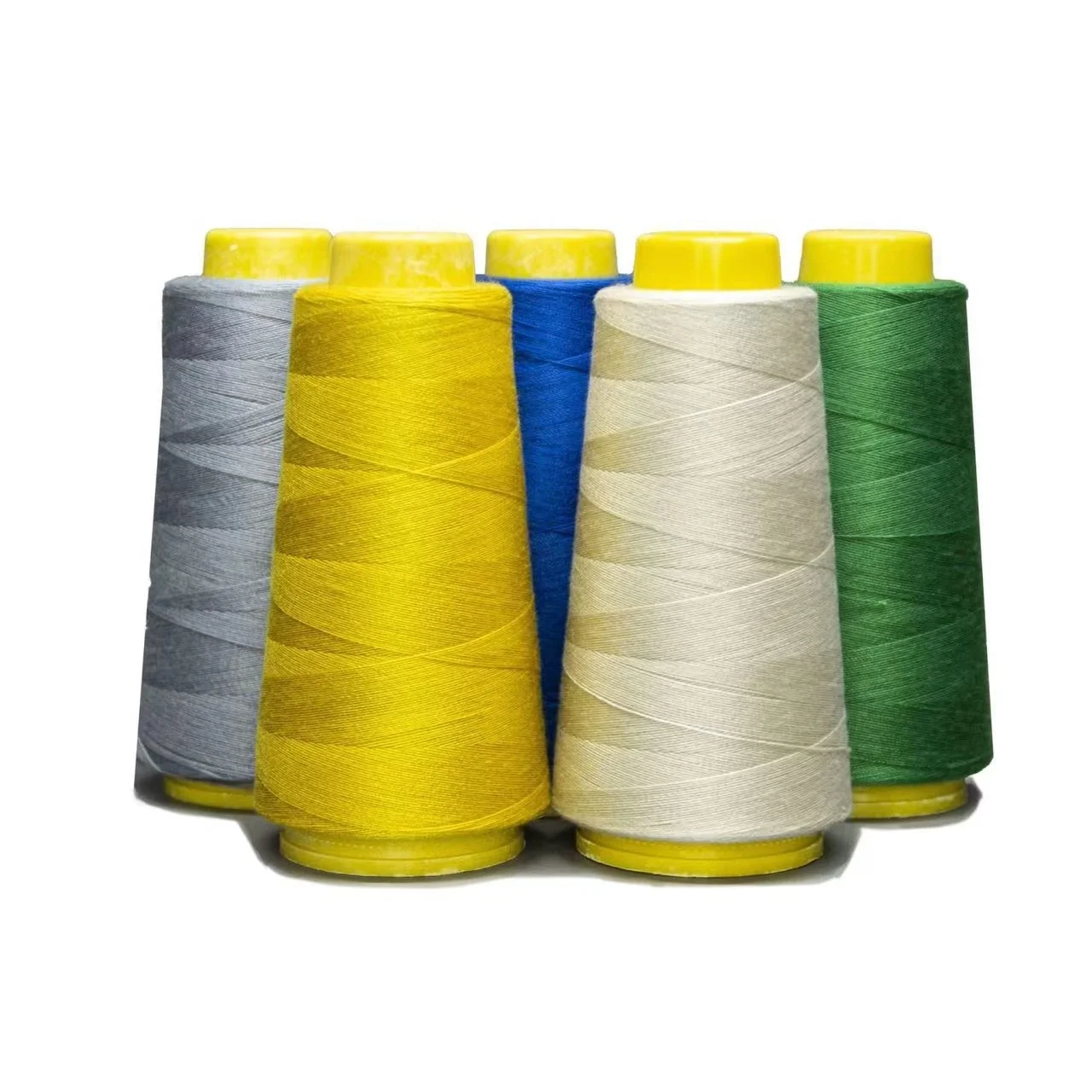 Customized 402 5000y polyester embroidery machine thread