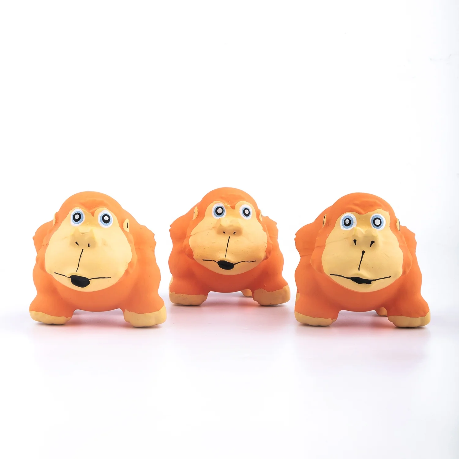 Squeaky Latex Gorilla Pet Toy Latex Dog Pet Toy Pet Chew Toy